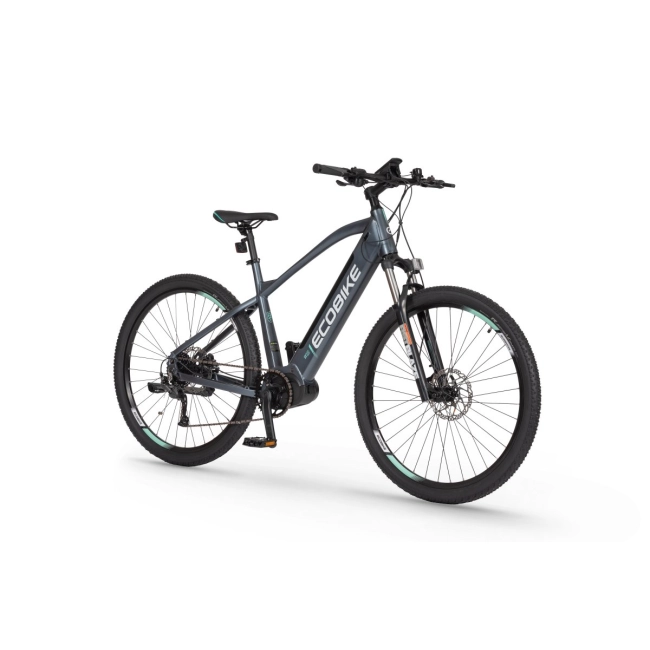 górski rower elektryczny ecobike sx300 gray polski mtb